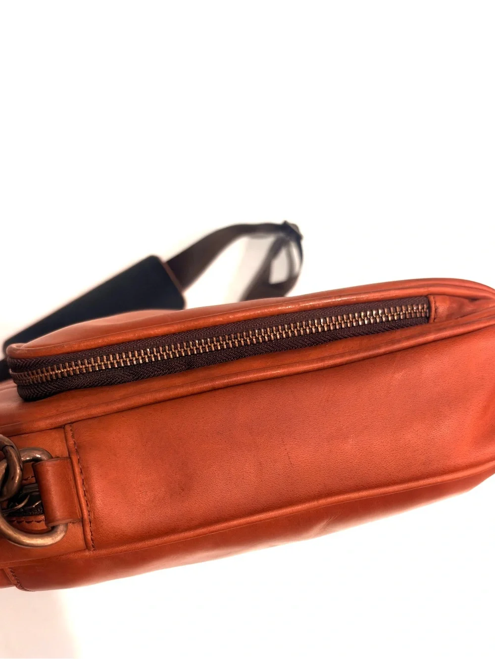 Johnston & Murphy Rhodes Tan Briefcase